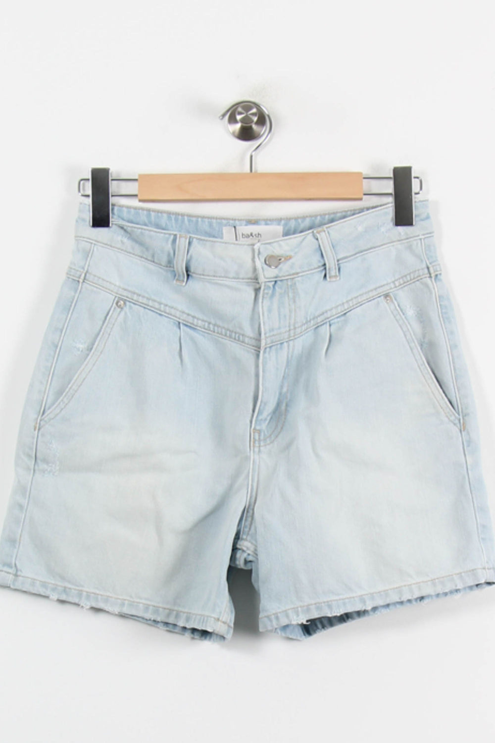 Short en Jean Bleu Clair - Taille S/36 de la marque ba&sh | PARAD52093 - Vendu par Paradigme - Image 2