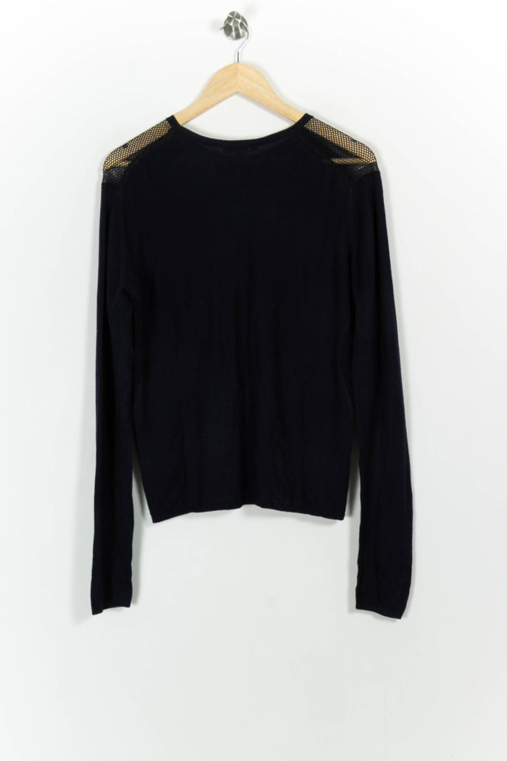 Pull Bleu - Taille L/40 de la marque Maje | PARAD52099 - Vendu par Paradigme - Image 4