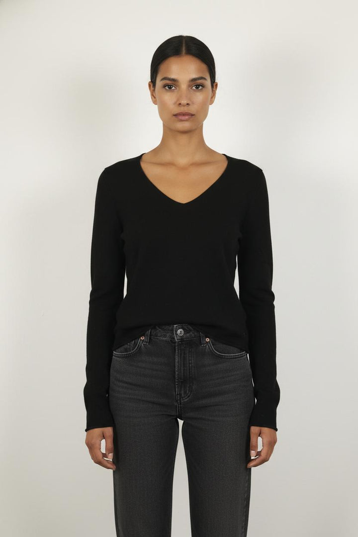 Pull Noir - Taille S/36