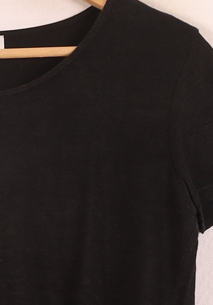 Tee-shirt Noir - Taille L/40 de la marque Sandro | PARAD52109 - Vendu par Paradigme - Image 3
