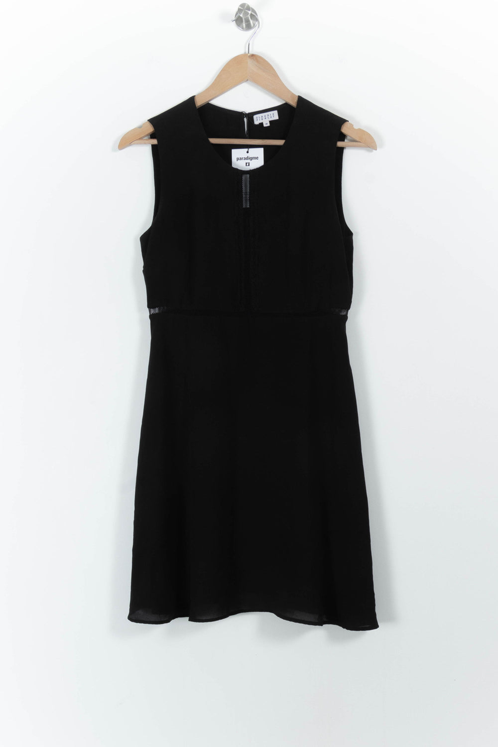 Robe Sans Manches Noire - Taille M/38 de la marque Claudie Pierlot | PARAD52114 - Vendu par Paradigme - Image 2