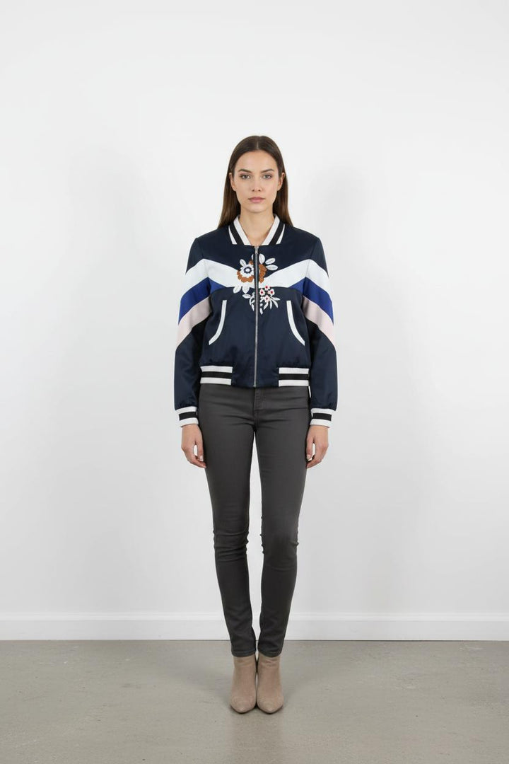 Blouson Bleu et Blanc - Taille S/36