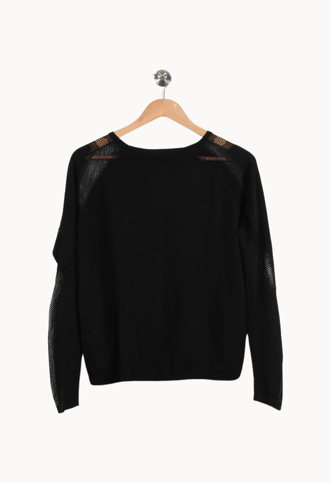 Pull Noir - Taille M/38 de la marque Maje | PARAD52127 - Vendu par Paradigme - Image 4