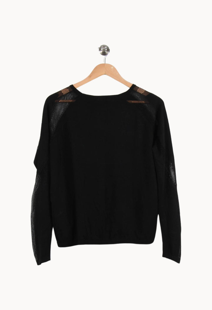 Pull Noir - Taille M/38 de la marque Maje | PARAD52127 - Vendu par Paradigme - Image 4