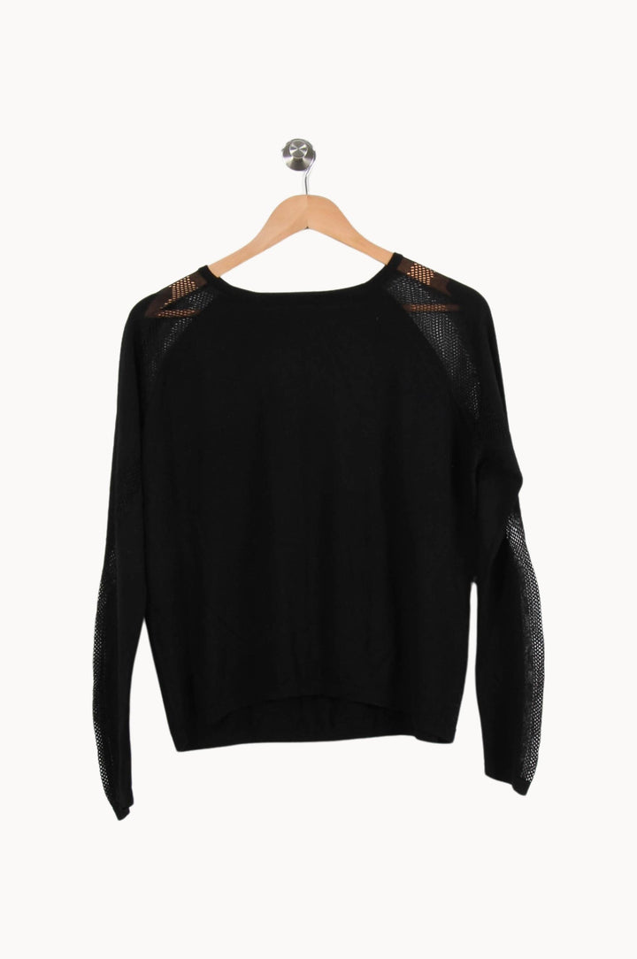 Pull Noir - Taille M/38 de la marque Maje | PARAD52127 - Vendu par Paradigme - Image 2
