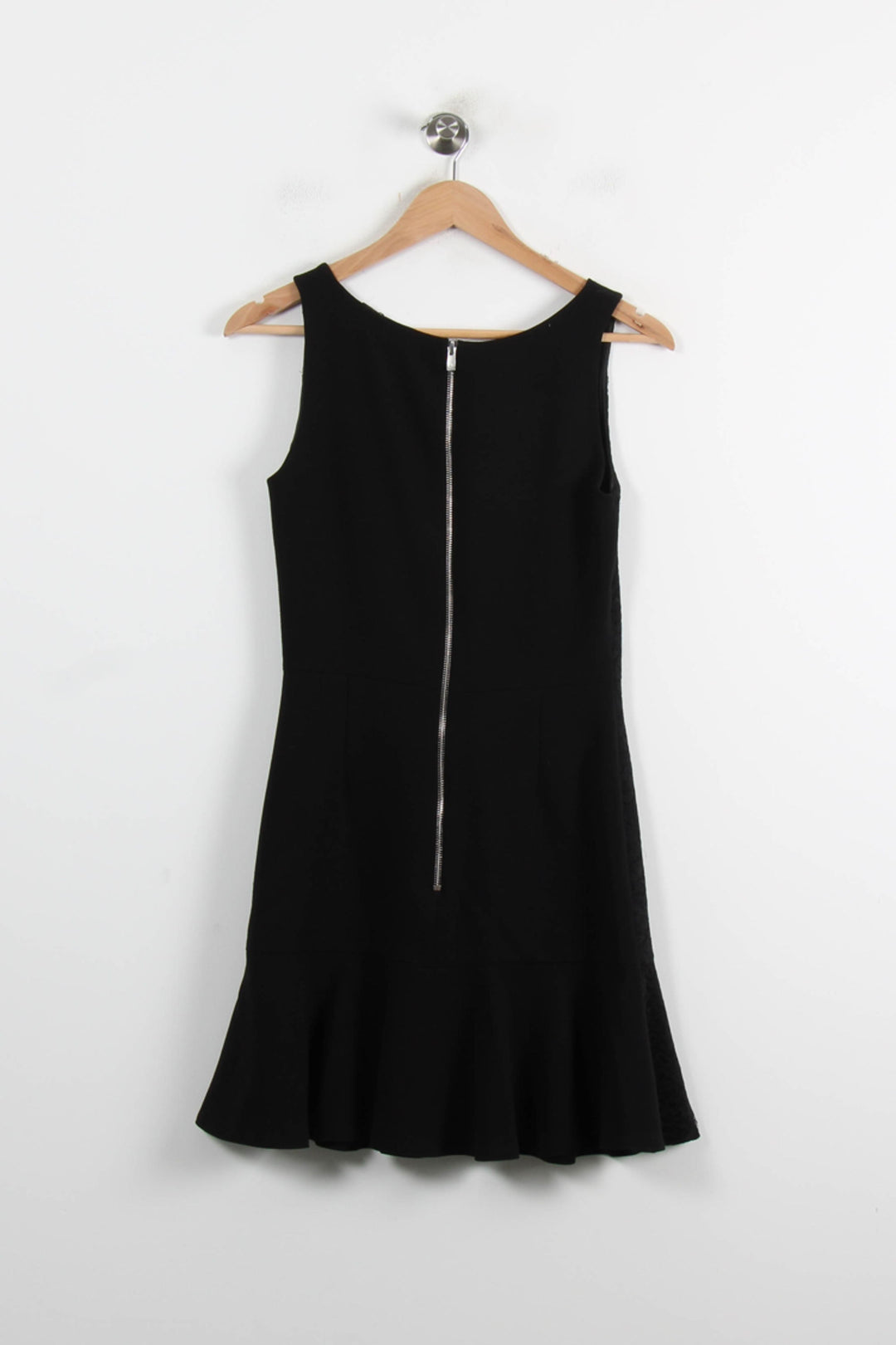 Robe Midi Noire - Taille S/36 de la marque Sandro | PARAD52159 - Vendu par Paradigme - Image 4