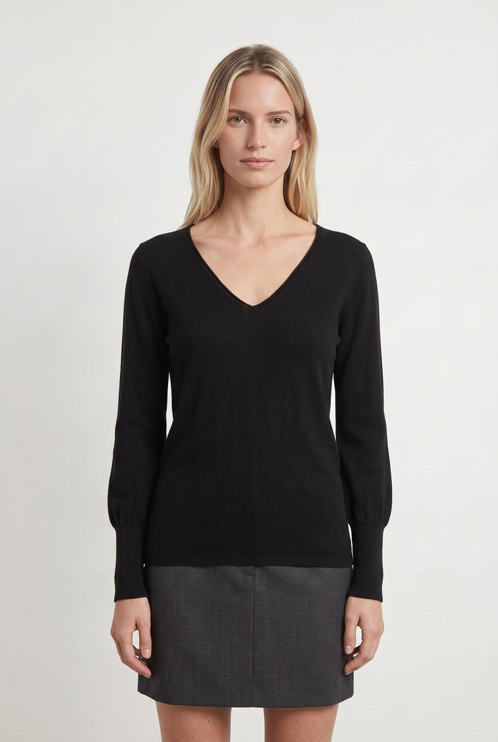 Pull Noir - Taille S/36 de la marque Bérénice | PARAD52161 - Vendu par Paradigme - Image 1