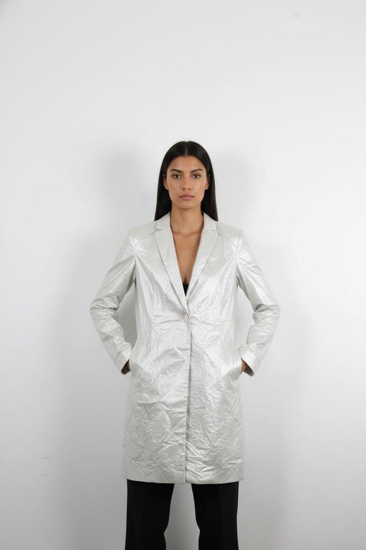 Veste Tailleur Argentée - Taille M/38