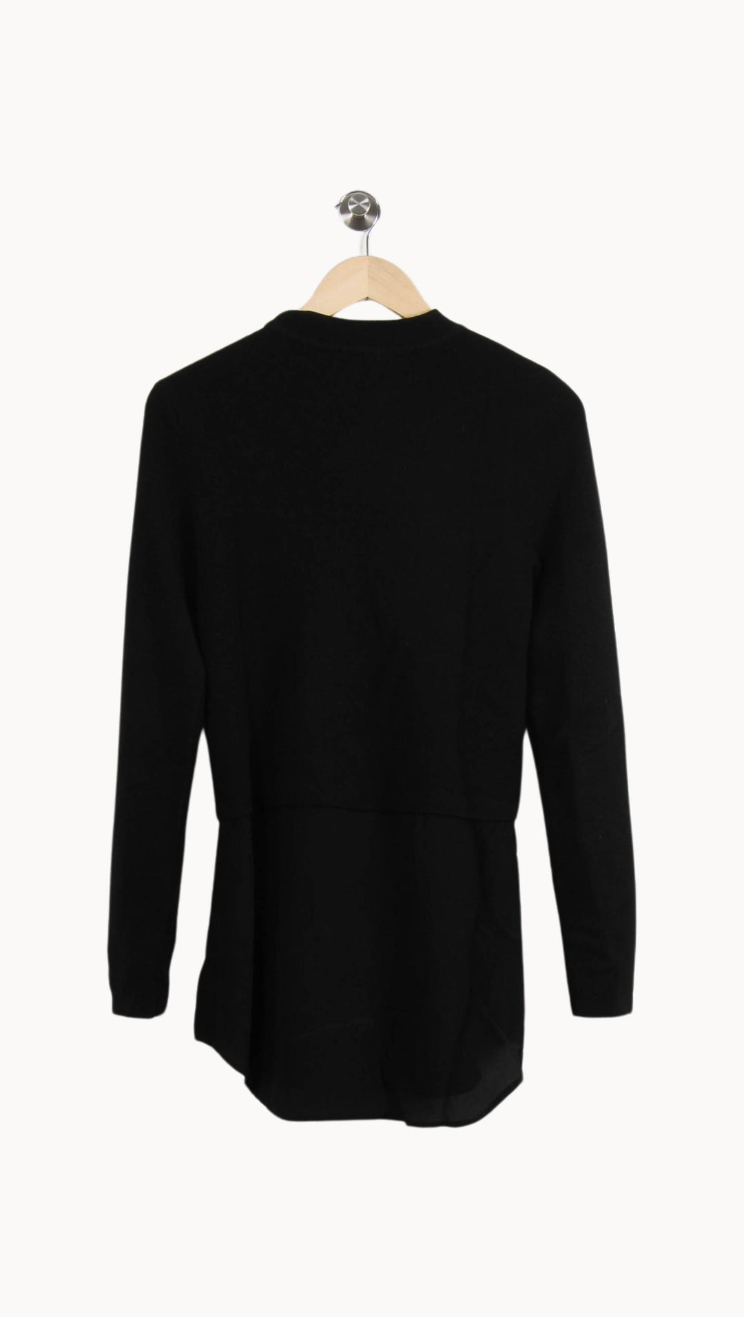 Pull Noir - Taille L/40 de la marque Sandro | PARAD52171 - Vendu par Paradigme - Image 4