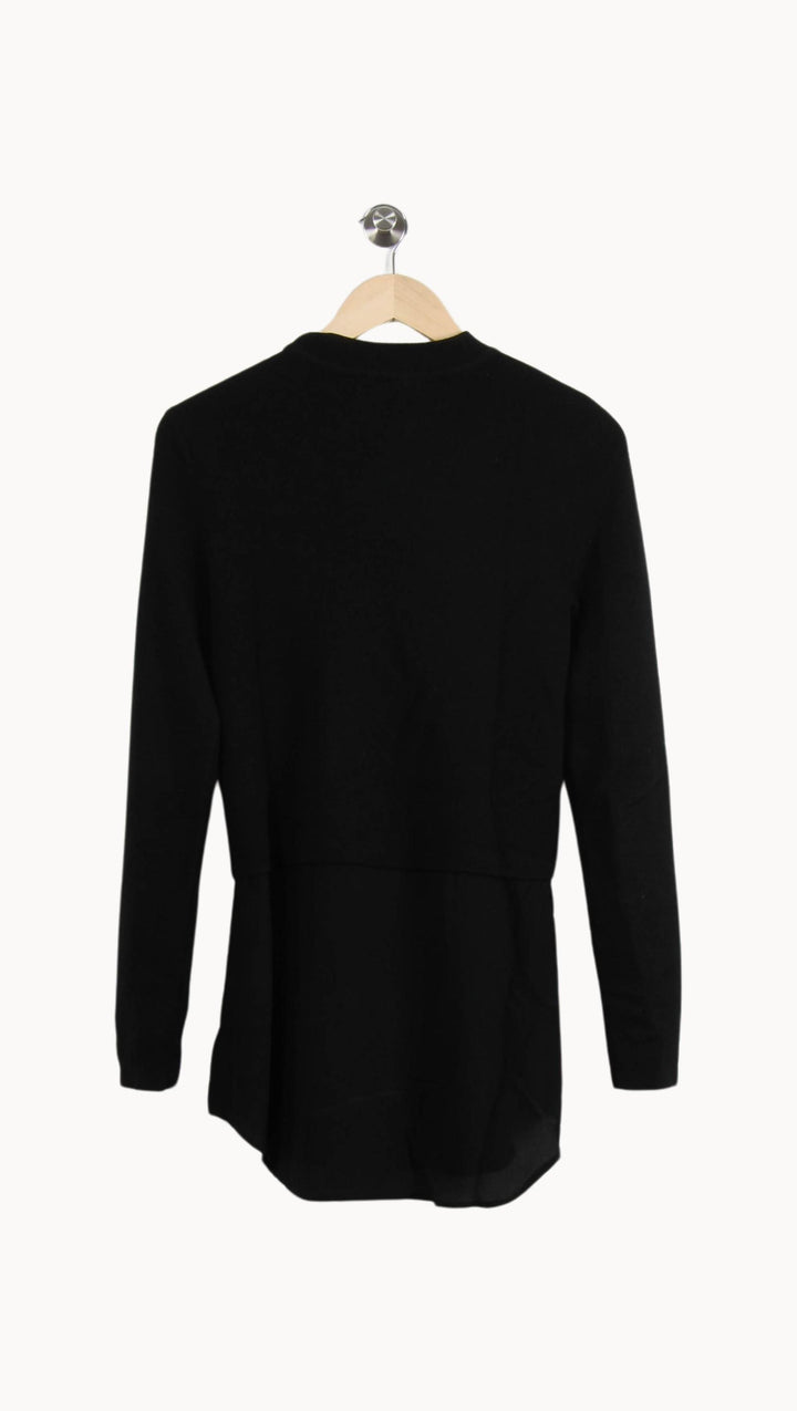 Pull Noir - Taille L/40 de la marque Sandro | PARAD52171 - Vendu par Paradigme - Image 4