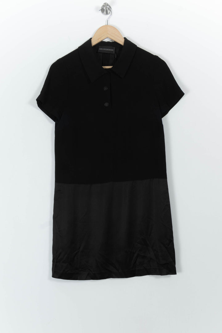 Robe Chemise Noire - Taille S/36 de la marque Zadig&Voltaire | PARAD52173 - Vendu par Paradigme - Image 2