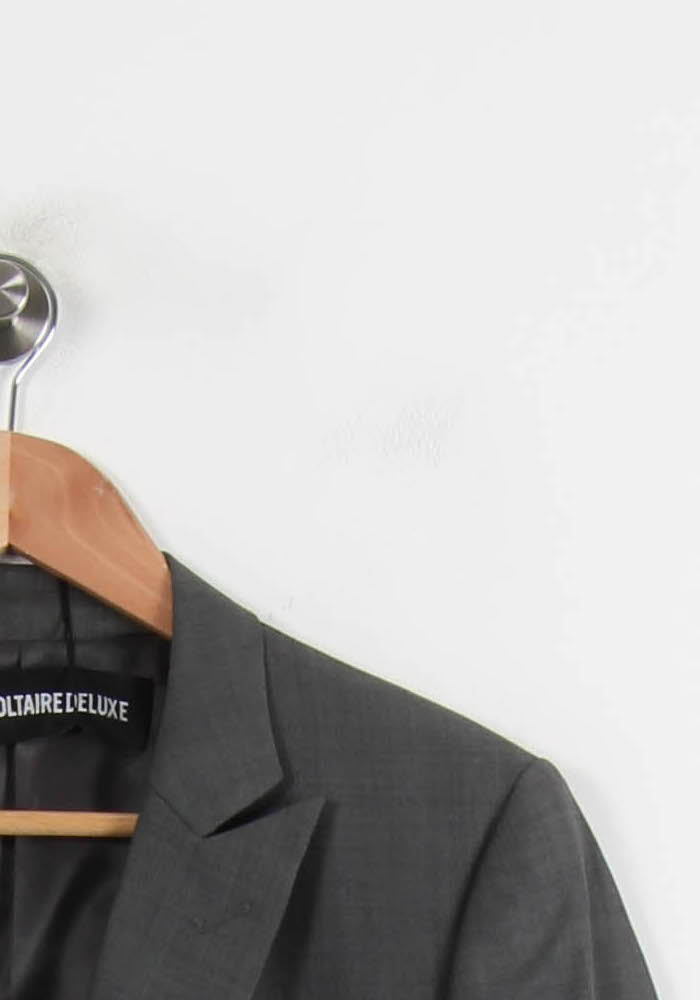 Blazer Gris - Taille M/38 de la marque Zadig&Voltaire | PARAD52175 - Vendu par Paradigme - Image 3