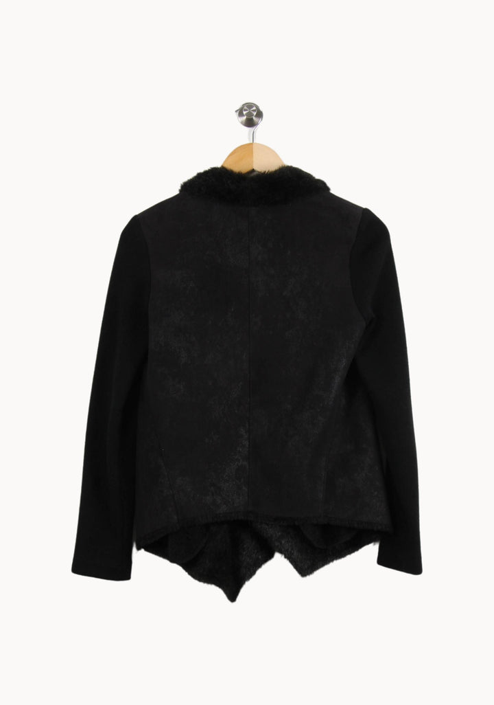 Veste Noire - Taille S/36 de la marque The Kooples | PARAD52179 - Vendu par Paradigme - Image 4