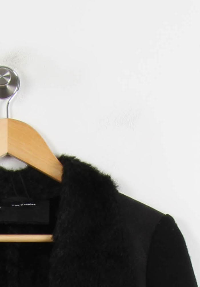 Veste Noire - Taille S/36 de la marque The Kooples | PARAD52179 - Vendu par Paradigme - Image 3