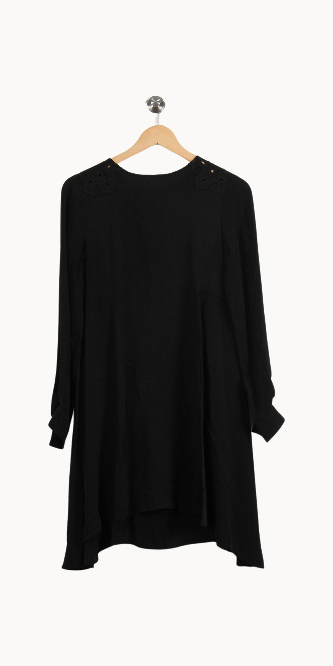 Robe Droite Noire - Taille M/38 de la marque Zadig&Voltaire | PARAD52190 - Vendu par Paradigme - Image 4