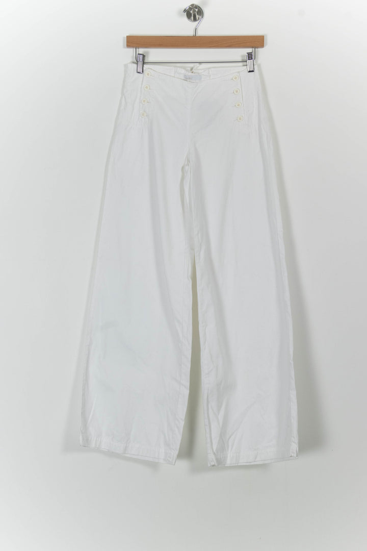 Pantalon Large Blanc - Taille L/40 de la marque Closed | PARAD52194 - Vendu par Paradigme - Image 2