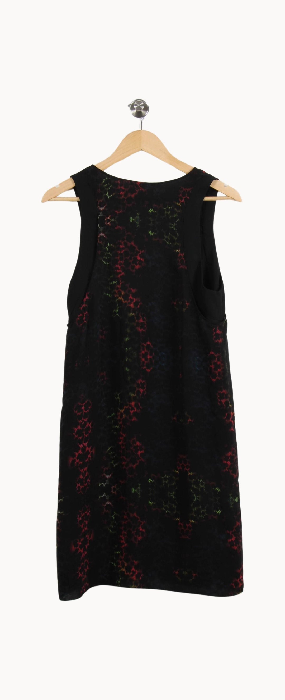 Robe Sans Manches Noire et Multicolore - Taille L/40 de la marque Sandro | PARAD52195 - Vendu par Paradigme - Image 4