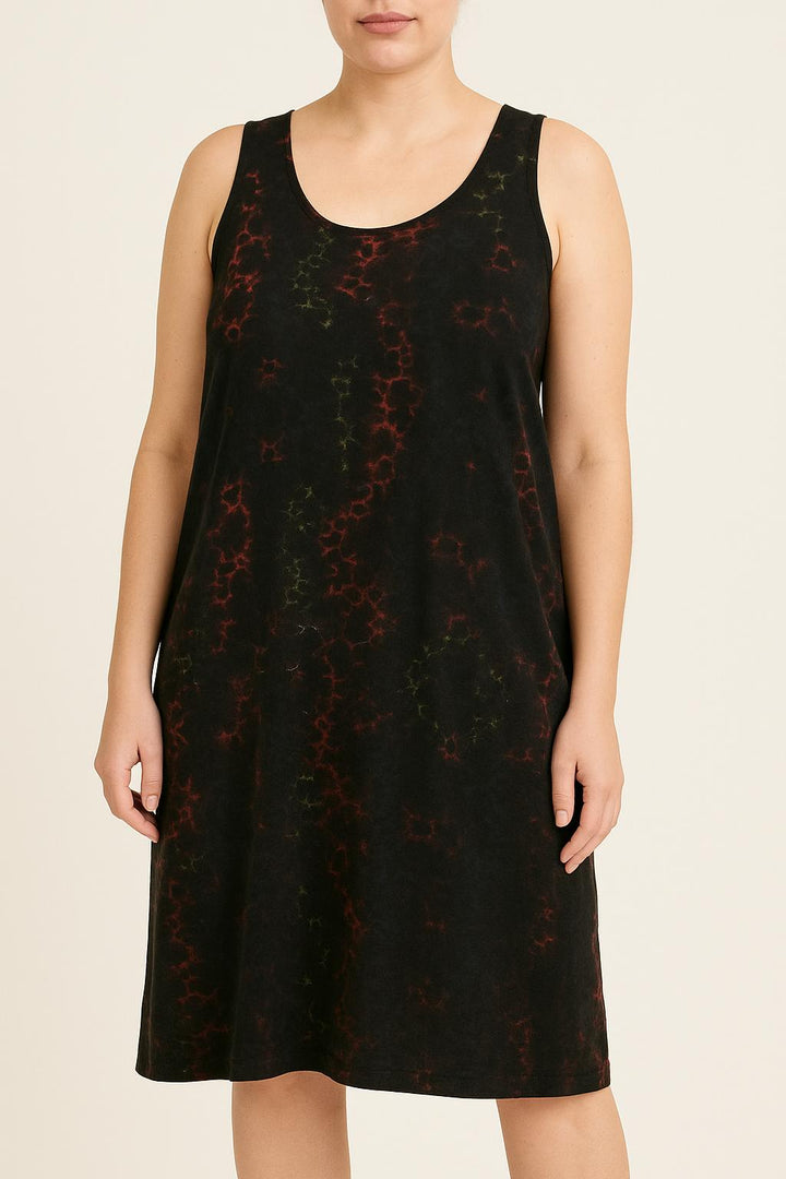 Robe Sans Manches Noire et Multicolore - Taille L/40 de la marque Sandro | PARAD52195 - Vendu par Paradigme - Image 1