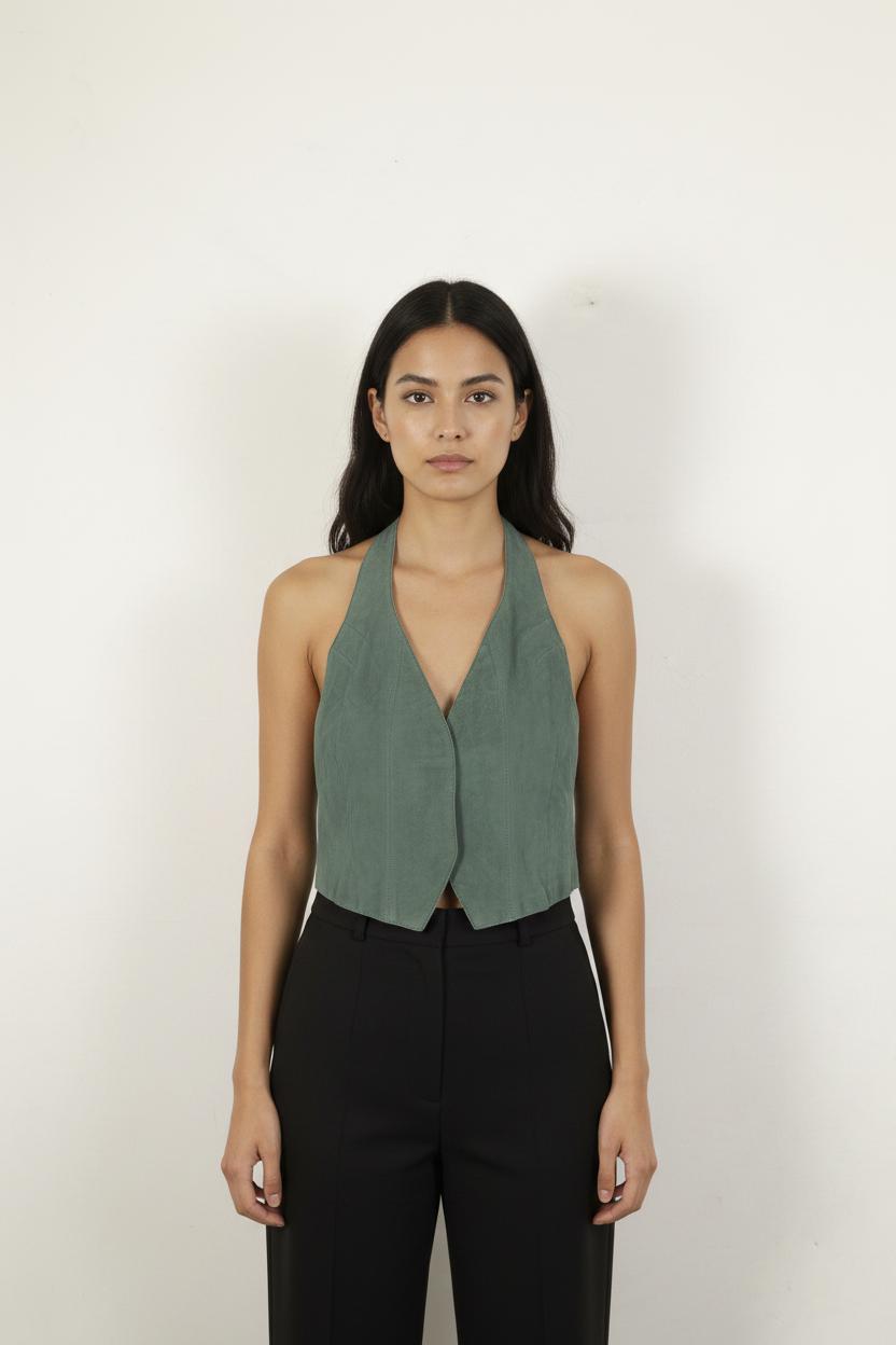 Gilet Vert - Taille L/40