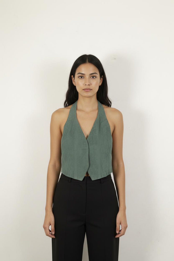 Gilet Vert - Taille L/40