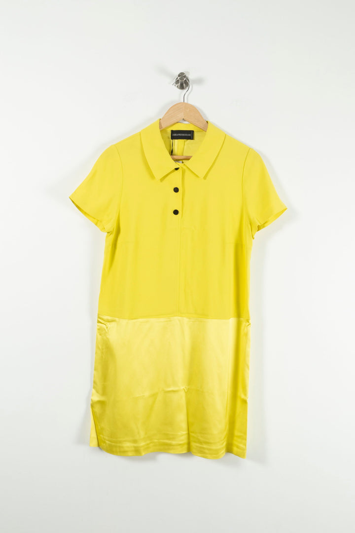 Robe Chemise Jaune - Taille M/38 de la marque Zadig&Voltaire | PARAD52218 - Vendu par Paradigme - Image 2