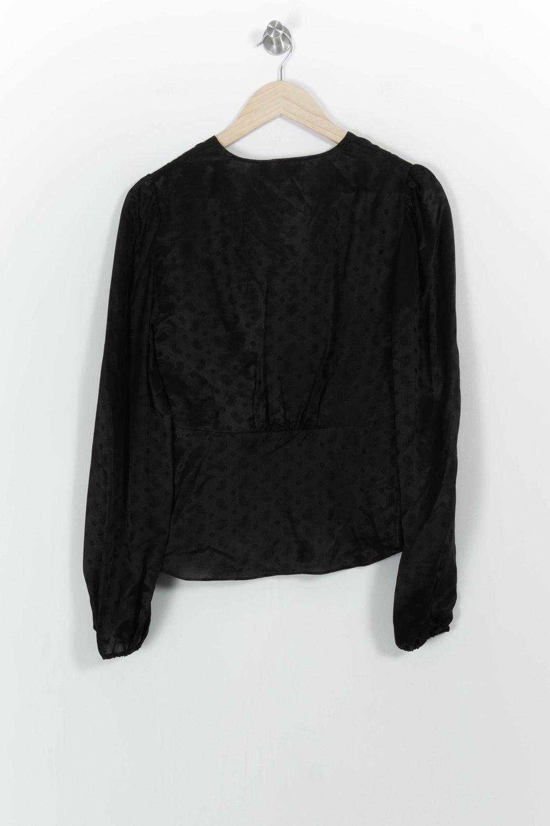 Blouse Noire - Taille S/36 de la marque The Kooples | PARAD52223 - Vendu par Paradigme - Image 4