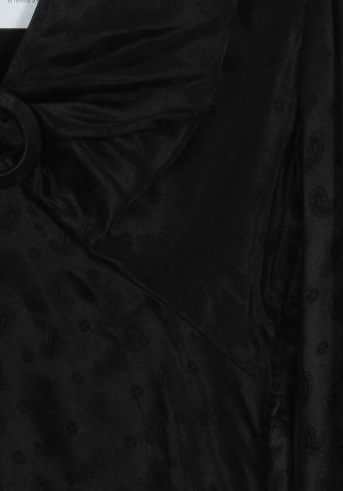 Blouse Noire - Taille S/36 de la marque The Kooples | PARAD52223 - Vendu par Paradigme - Image 3