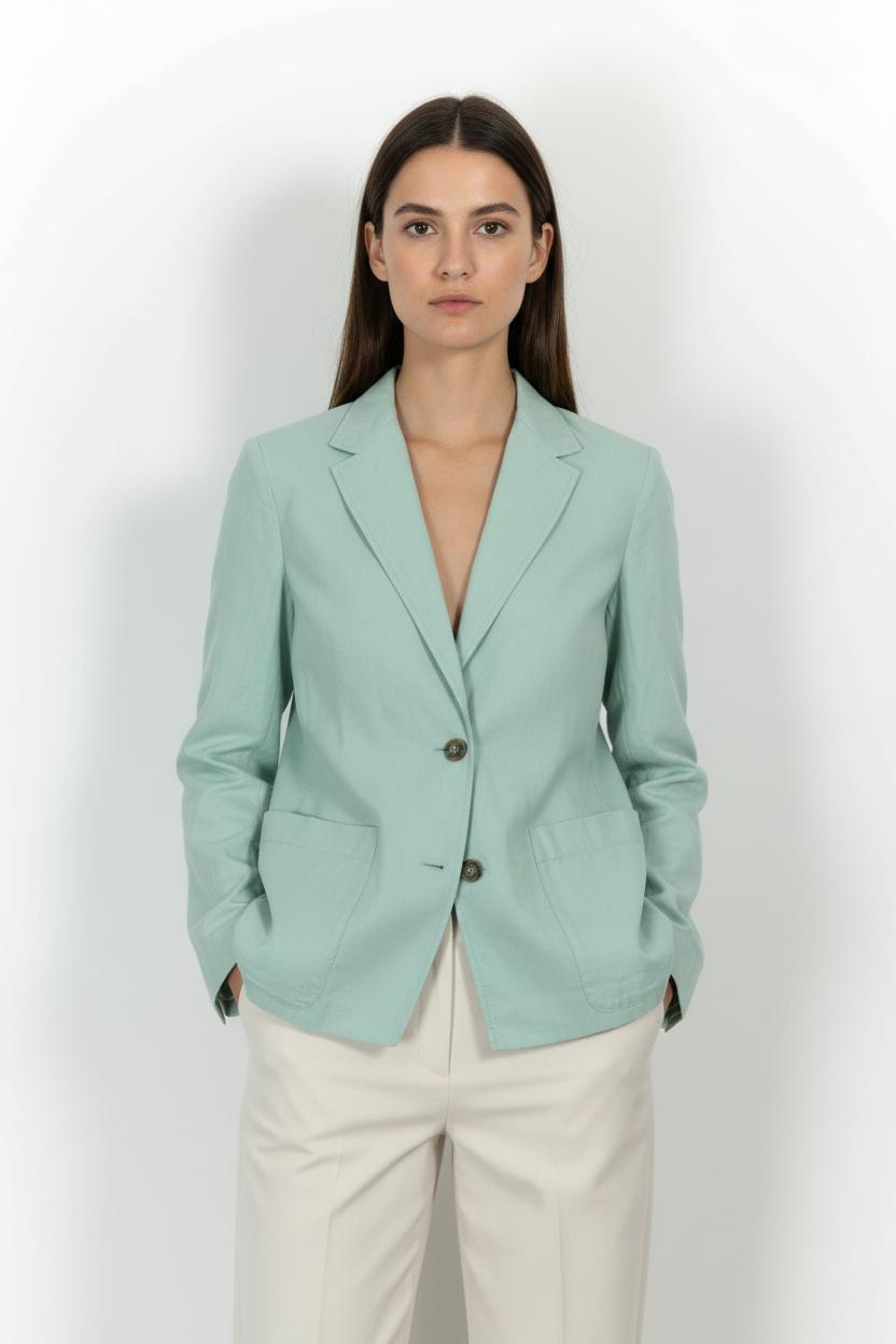 Blazer Vert - Taille M/38 de la marque Comptoir des Cotonniers | PARAD52225 - Vendu par Paradigme - Image 1