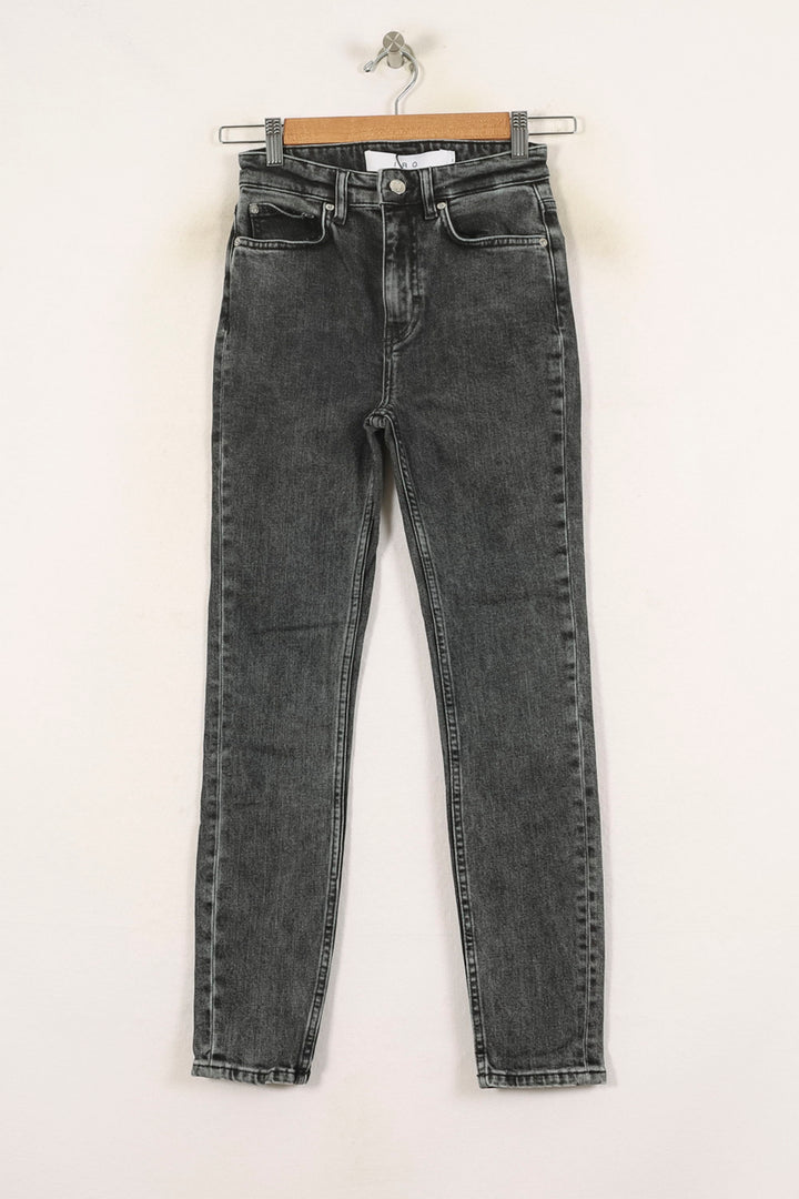 Jean Gris - Taille XS/34 de la marque IRO | PARAD52232 - Vendu par Paradigme - Image 2