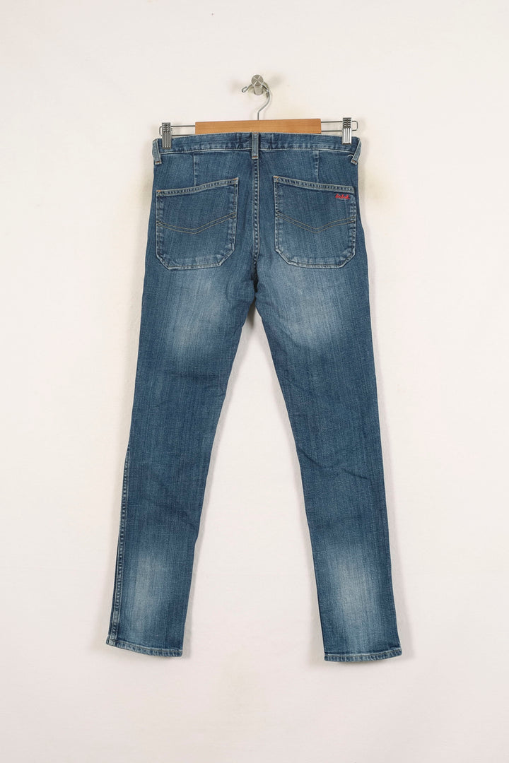 Jean Bleu - Taille S/36 de la marque ba&sh | PARAD52233 - Vendu par Paradigme - Image 4