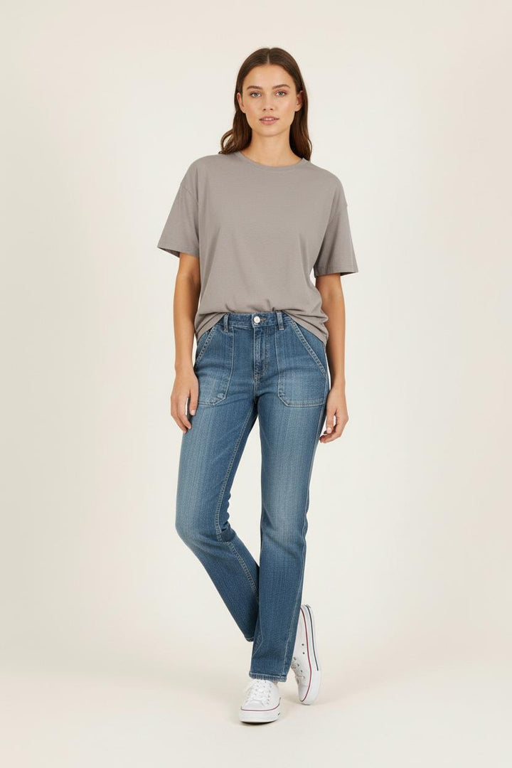 Jean Bleu - Taille S/36 de la marque ba&sh | PARAD52233 - Vendu par Paradigme - Image 1