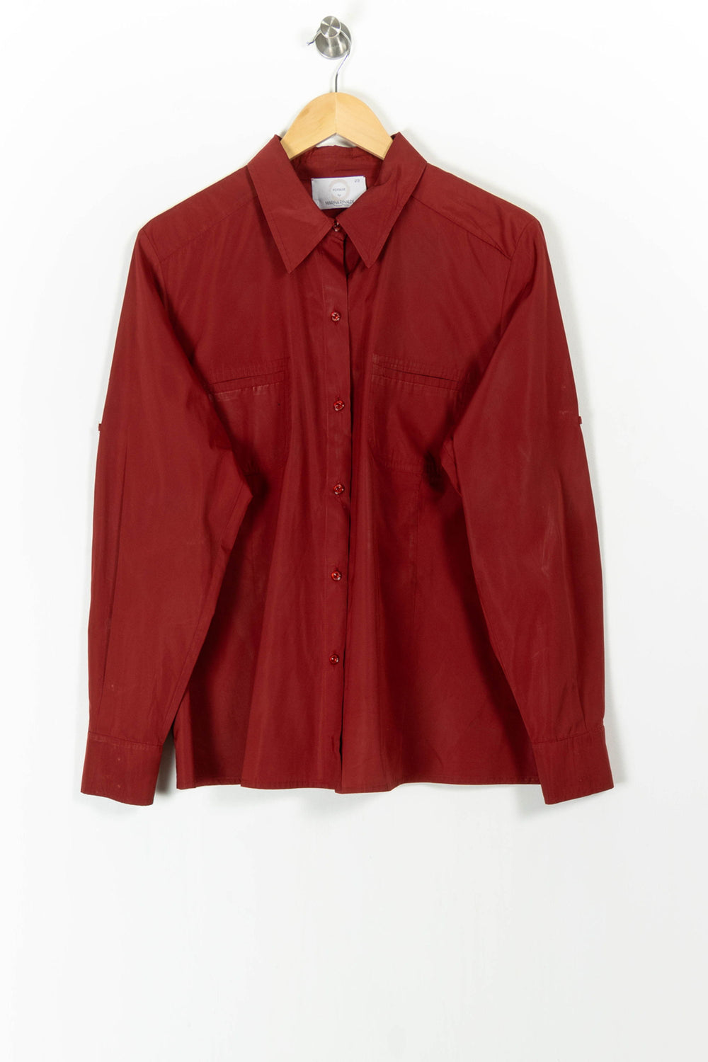 Chemise Bordeaux - Taille XXL/44 de la marque Marina Rinaldi | PARAD52239 - Vendu par Paradigme - Image 2