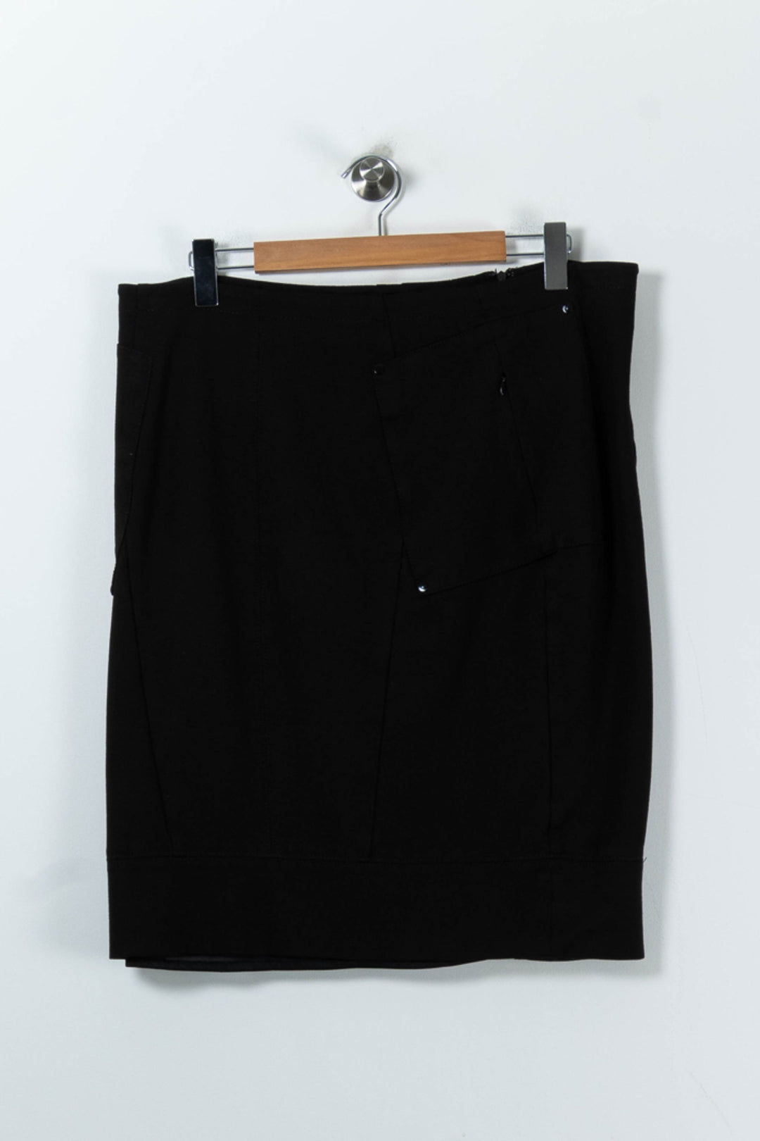 Jupe Droite Noire - Taille XXL/44 de la marque Marina Rinaldi | PARAD52240 - Vendu par Paradigme - Image 2