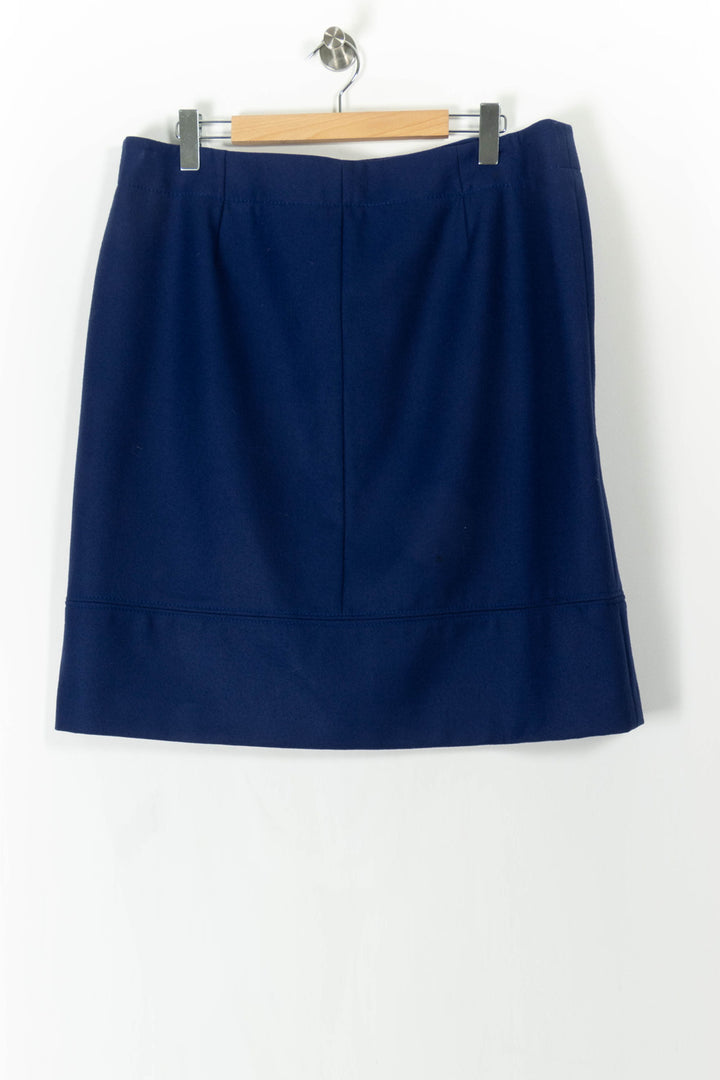 Jupe Droite Bleue - Taille XXXL/46 de la marque Marina Rinaldi | PARAD52242 - Vendu par Paradigme - Image 4