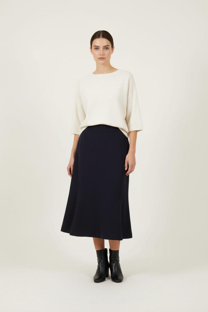 Jupe Midi Bleue - Taille XXXL/46 de la marque Marina Rinaldi | PARAD52245 - Vendu par Paradigme - Image 1