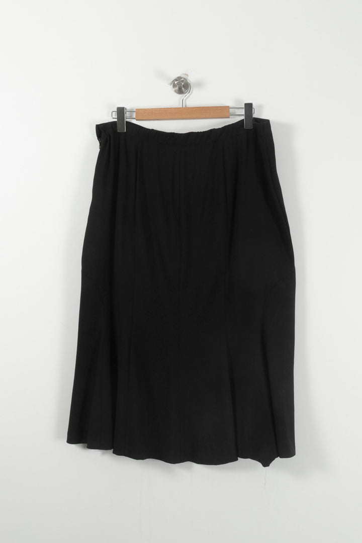 Jupe Longue Noire - Taille XXXL/46 de la marque Marina Rinaldi | PARAD52250 - Vendu par Paradigme - Image 4