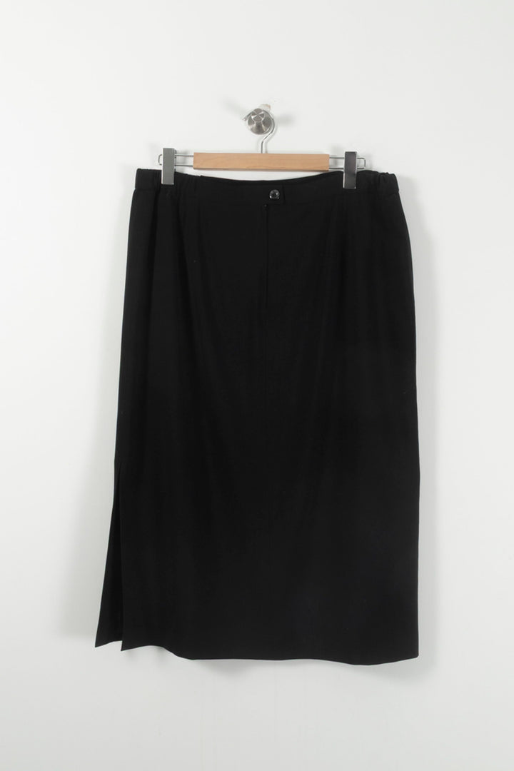 Jupe Longue Noire - Taille XXL/44 de la marque Marina Rinaldi | PARAD52251 - Vendu par Paradigme - Image 4