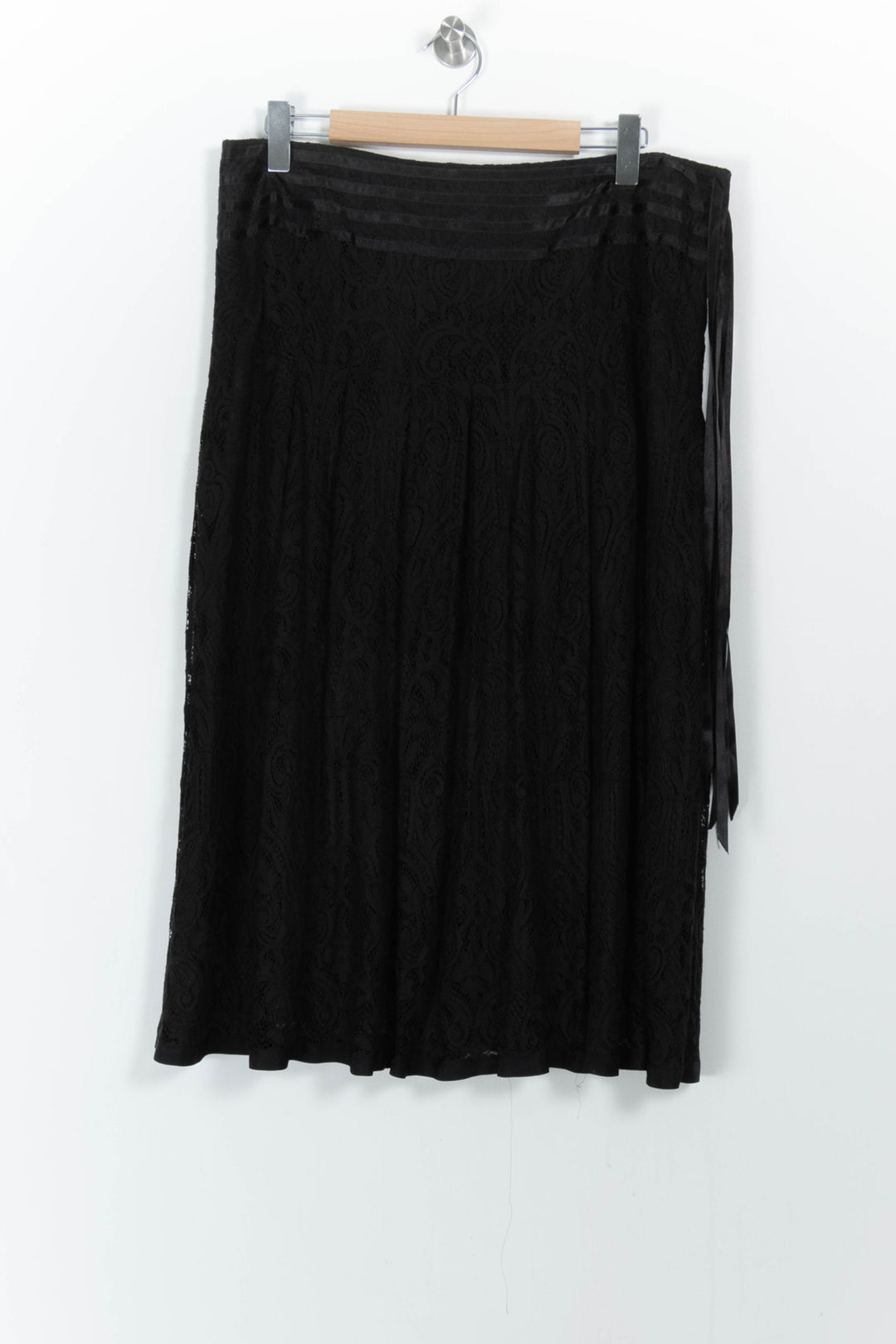 Jupe Longue Noire - Taille XXXL/46 de la marque Marina Rinaldi | PARAD52255 - Vendu par Paradigme - Image 2