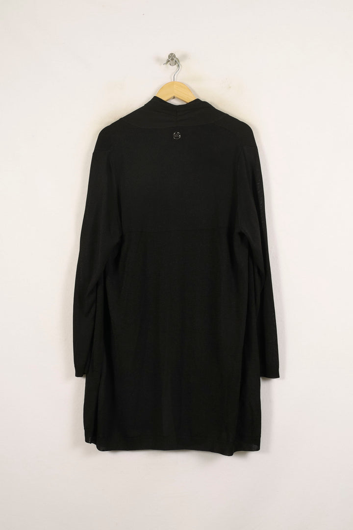 Cardigan Noir - Taille L/40 de la marque Marina Rinaldi | PARAD52256 - Vendu par Paradigme - Image 4
