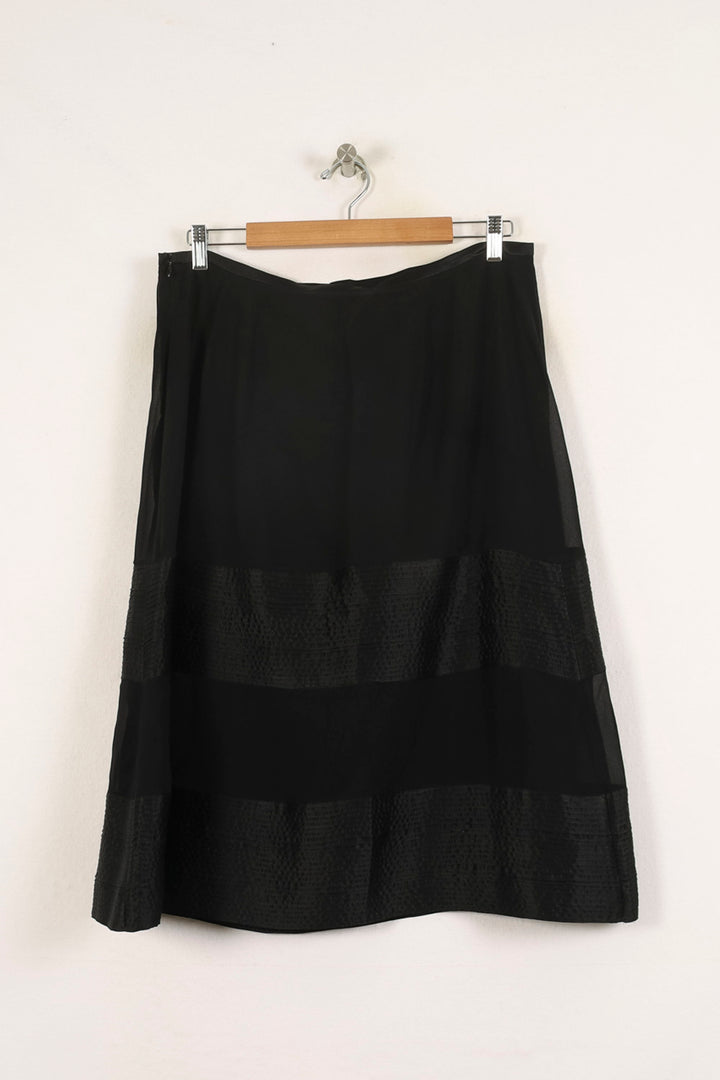 Jupe Longue Noire - Taille XXL/44 de la marque Marina Rinaldi | PARAD52257 - Vendu par Paradigme - Image 4