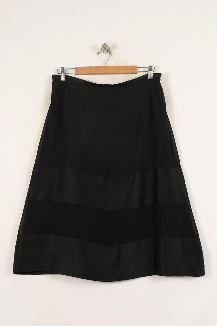 Jupe Longue Noire - Taille XXL/44 de la marque Marina Rinaldi | PARAD52257 - Vendu par Paradigme - Image 2