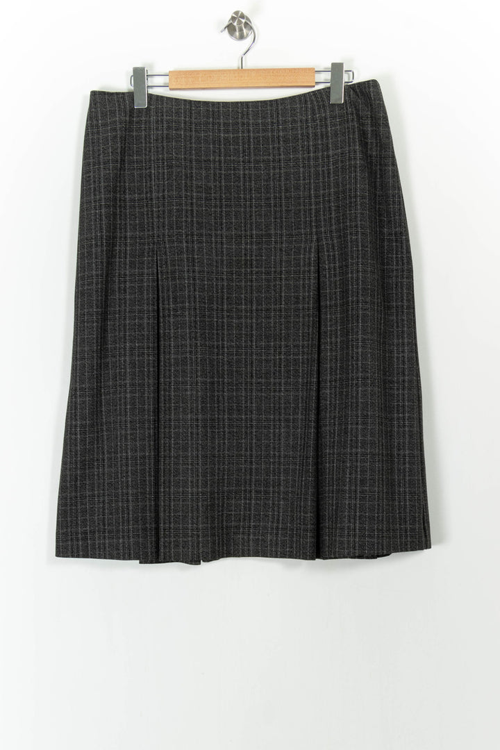 Jupe Plissée Grise - Taille XXL/44 de la marque Marina Rinaldi | PARAD52258 - Vendu par Paradigme - Image 2