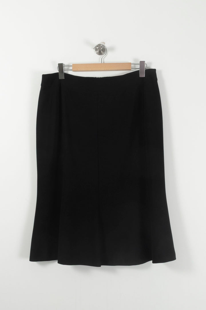 Jupe Midi Noire - Taille XXL/44 de la marque Marina Rinaldi | PARAD52259 - Vendu par Paradigme - Image 2