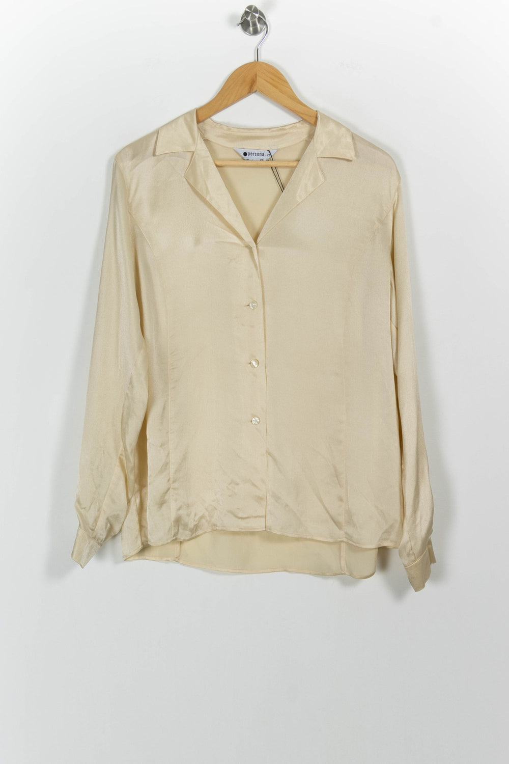 Chemise Beige - Taille L/40 de la marque Marina Rinaldi | PARAD52262 - Vendu par Paradigme - Image 2