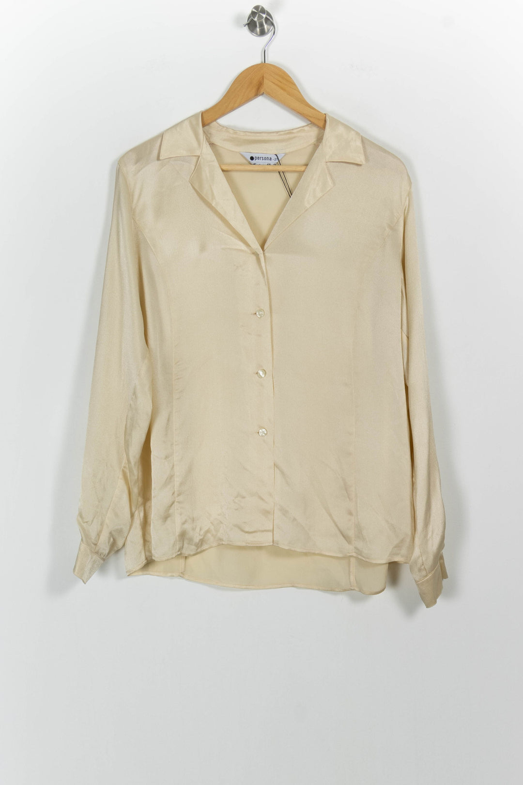Chemise Beige - Taille L/40 de la marque Marina Rinaldi | PARAD52262 - Vendu par Paradigme - Image 2