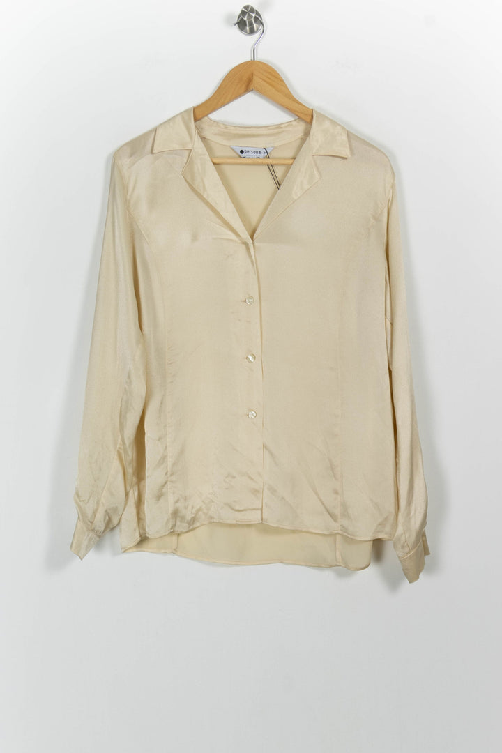 Chemise Beige - Taille L/40 de la marque Marina Rinaldi | PARAD52262 - Vendu par Paradigme - Image 2