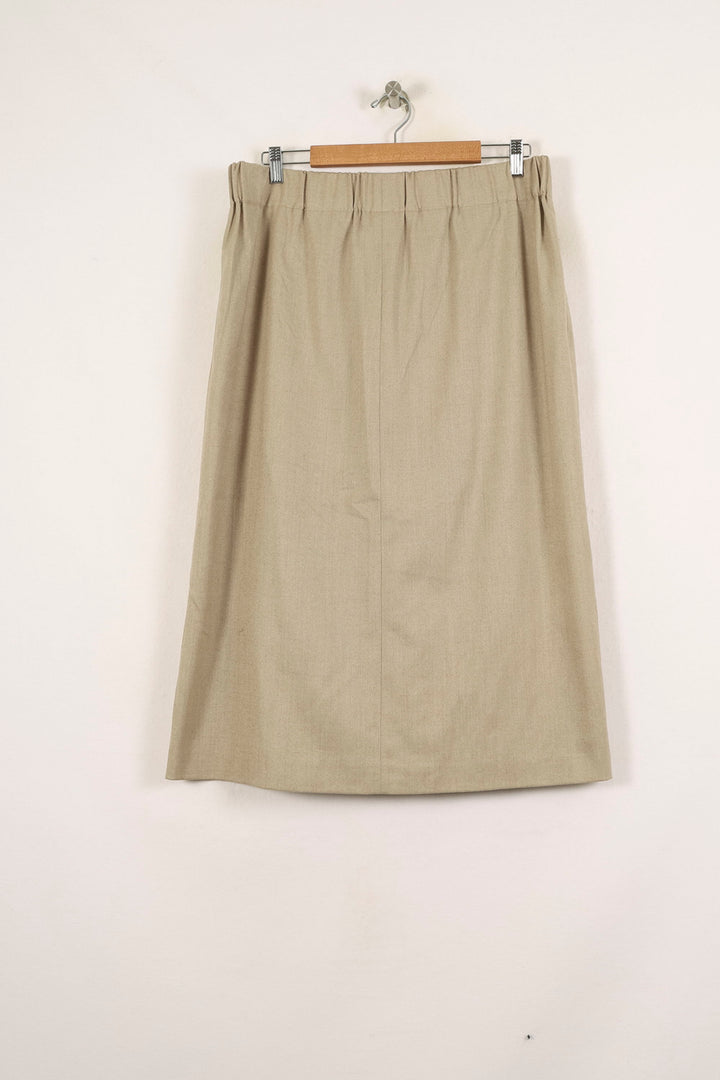 Jupe Longue Beige - Taille XXL/44 de la marque Marina Rinaldi | PARAD52263 - Vendu par Paradigme - Image 4