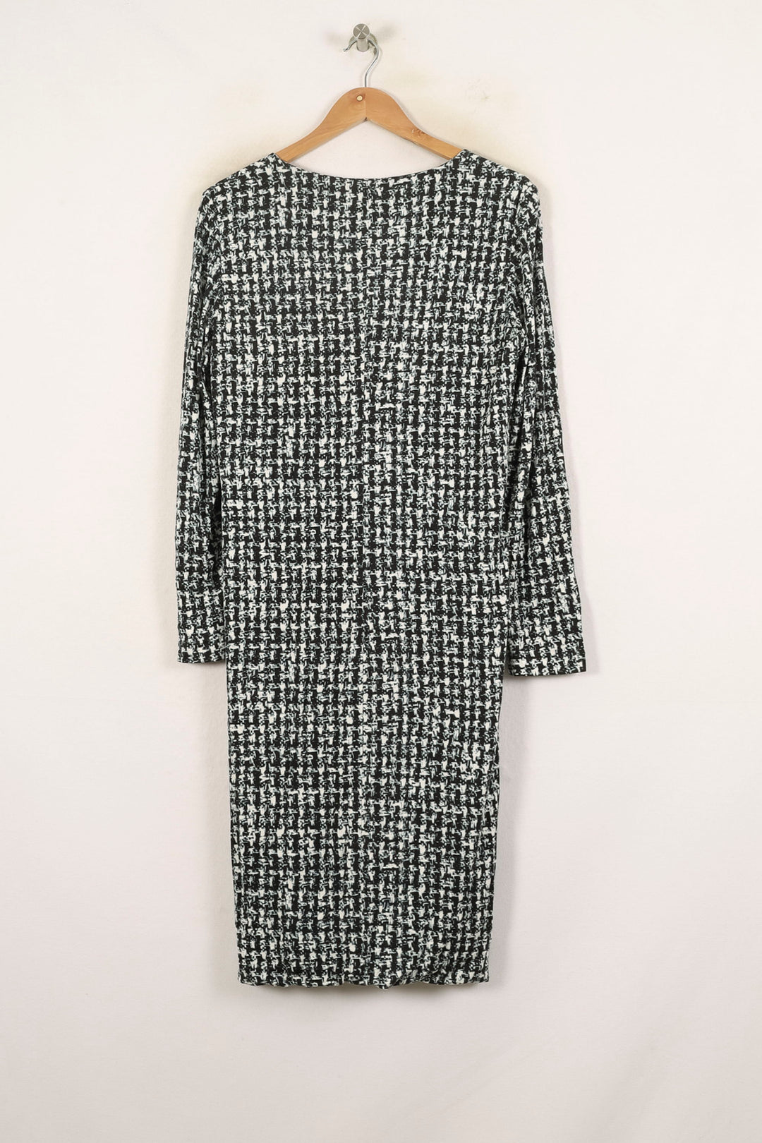 Robe Midi Noire et Blanche - Taille M/38 de la marque Marina Rinaldi | PARAD52264 - Vendu par Paradigme - Image 4