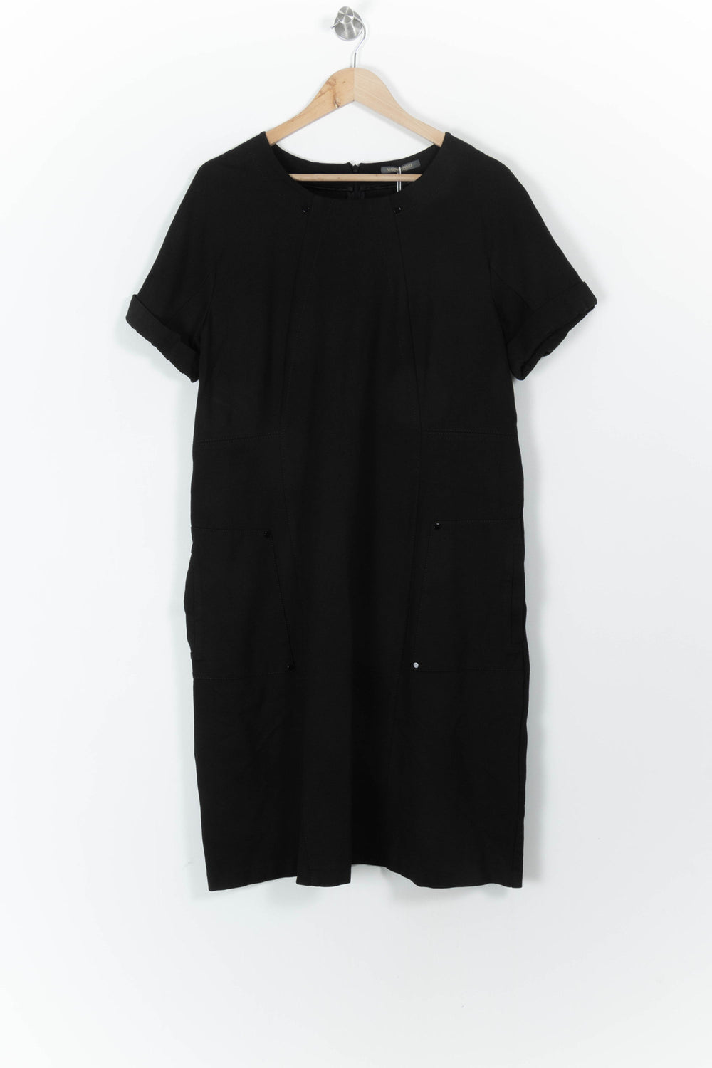 Robe noire - Taille L/40 de la marque Marina Rinaldi | PARAD52266 - Vendu par Paradigme - Image 2