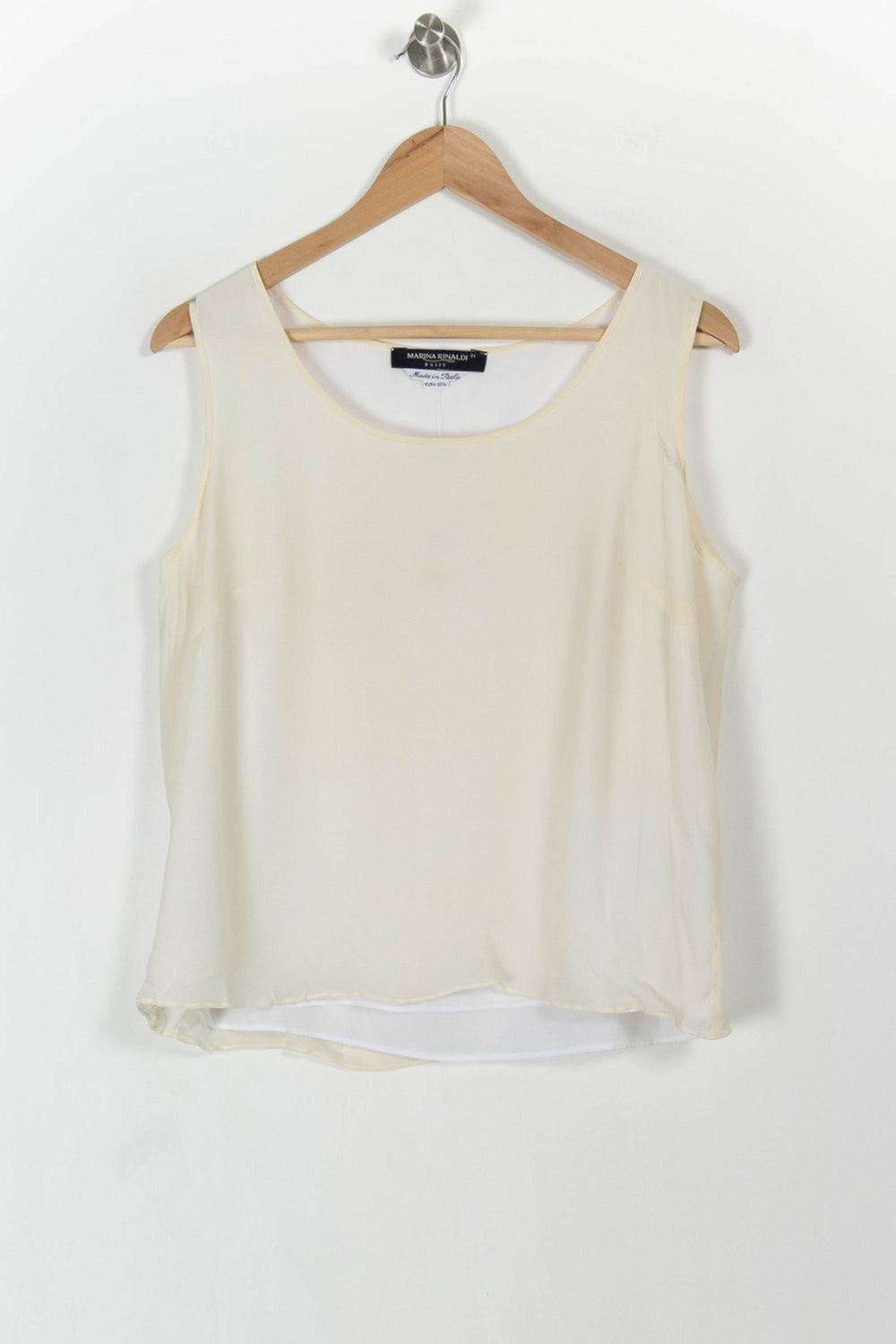 Débardeur Beige - Taille L/40 de la marque Marina Rinaldi | PARAD52270 - Vendu par Paradigme - Image 2